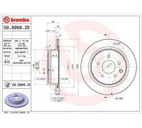 2x Discos + pastillas ventilación interna KT 08 020 BREMBO para NISSAN LEAF