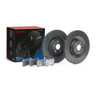 2x Discos + pastillas ventilación interna KT 08 026 BREMBO para FORD USA