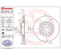 2x Discos + pastillas ventilación interna KT 08 054 BREMBO
