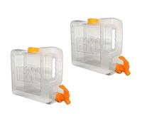 2x Dispensador de Bebidas para Frías 3,5l Bidón Agua Con Grifo