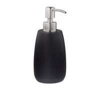 2x dispensadores de jabón bomba de acero inoxidable negro Set