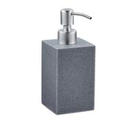 2x dispensadores de jabón de manos 300 ml recargables gris set