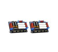 2X Divisor de Altavoz de 3 Vías: 1 Tweeter, 1 Altavoz de Graves, 1 Altavoz de Medios, Divisor de Frecuencias de 600 W, 4 Ohmios/8 Ohmios para