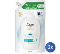 2X Dove Jabón Bolsa 500 Ml. Cuidado & Protección