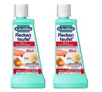 2x Dr. Beckmann Fleckenteufel Sangre & Eiweisshaltiges, Hielo, Huevo, Leche Yogur, Crema (2x 50 Ml) en el Suzanjas Pack Doble