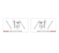 2X DRVE+ Conjunto De Juntas De Eje Para Audi A6 Allroad 4FH C6 VW