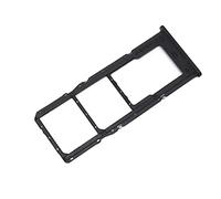 2X Dual SIM Card Holder Slot SD Tray Reemplazo Compatible con Samsung Galaxy A13 5G SM-A136U A136 (negro)