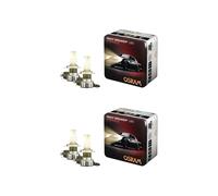 OSRAM NIGHT BREAKER LED VINTAGE H4 + adaptador R2, 3000K, temperatura de color blanco cálido, hasta un 330% más de brillo