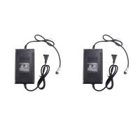 2X Electric E Scooter Bike Battery Charger 36 Volt 36V Female 1.8A for