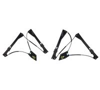 2x Elevadores de ventana DENCKERMANN Parte delantera I+D para VW POLO 5, POLO V