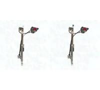2x Elevadores de ventana MAGNETI MARELLI Parte trasera I+D para SEAT ALTEA, 3,