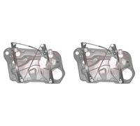 2x Elevadores de ventana VAN WEZEL Parte delantera I+D para VW BORA, BORA 1,
