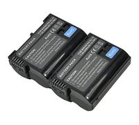 2X EN-EL15 Batería+Cargador Dual Channel para Nikon ENEL15 EN-EL15a ENEL15a EN-EL15e ENEL15e MH-25 MH25 D500 D600 D610 D7000 D7100 D7200 D750 D800 D800E D800s D810 D810a 1 One V1 Camera