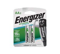 2x Energizer Recharge Extreme Baterías Recargables AA NiMH 2300mAh
