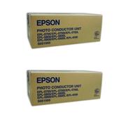 2x Epson Tambor C13S051055 Negro Original Para EPL 5500 5700 5800