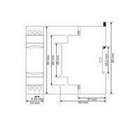 2X ERV-08 Relé Temporizador Multifuncional con Retardo de Encendido, Electrónico Ajustable (0,1 S - 100 Horas) para Todas las Áreas Que Requieren
