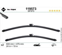 2x Escobilla del limpiaparabrisas delante 119573 SWF para MERCEDES-BENZ CLASE A