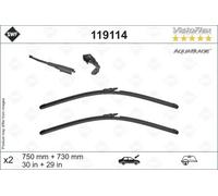 Limpiaparabrisas SWF AquaBlade 119114, 750/730mm, Frente, 2 Pieza