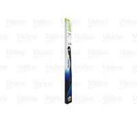 2x Escobilla del limpiaparabrisas delante Escobilla con hoja plana 574375 VALEO