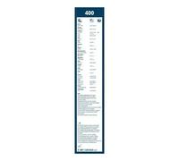 Escobilla limpiaparabrisas Bosch Twin 400, Longitud: 400mm/400mm - 1 juego para el parabrisas (frontal)