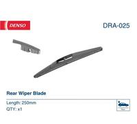 2x Escobilla del limpiaparabrisas DRA-025 DENSO para SUZUKI MITSUBISHI NISSAN