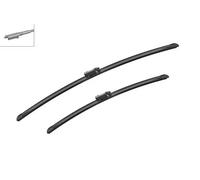 2x Escobilla del limpiaparabrisas Escobilla con hoja plana 3 397 007 093 BOSCH