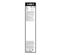 2x Escobilla del limpiaparabrisas Escobilla con hoja plana 3 397 007 096 BOSCH