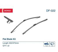 Escobilla del limpiaparabrisas Escobilla con hoja plana DF-022 DENSO para FORD