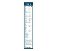 2x Escobilla del limpiaparabrisas Escobillas con arco, con spoiler 3 397 001 728