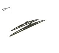 2x Escobilla del limpiaparabrisas Escobillas con arco, con spoiler 3 397 118 306