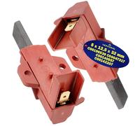 2x Escobillas Carbon Lavadora del Motor 5x12,5x32mm C00196539 para Indesit