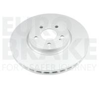2x EUROBRAKE Disco De Freno Ventilado Ø330mm Para Mercedes-Benz CLA