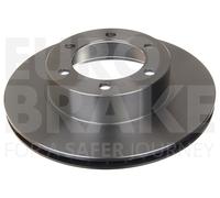 2x EUROBRAKE Discos de Freno Delantero para Toyota Land Cruiser 90_ J9 _ 4