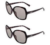 2x EX3D Mujer 3D Gafas Pasivo Filtro Polarizado para HD 3D-TV Cine Beamer Reald