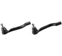 2x Extremos de barra de dirección BLUE PRINT Parte delantera I+D para NISSAN,