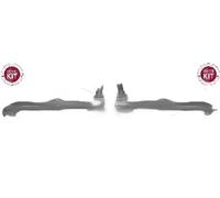 2x Extremos de barra de dirección CORTECO Parte delantera I+D para VW MULTIVAN