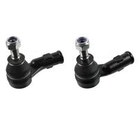 2x Extremos de barra de dirección FEBI BILSTEIN Parte delantera I+D para AUDI,