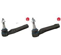 2x Extremos de barra de dirección FEBI BILSTEIN Parte delantera I+D para OPEL J