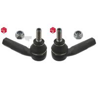 2x Extremos de barra de dirección FEBI BILSTEIN Parte delantera I+D para VW,