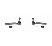 2x Extremos de barra de dirección MOOG Exterior I+D para