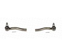 2x Extremos de barra de dirección MOOG Exterior I+D para TOYOTA YARIS, YARIS I
