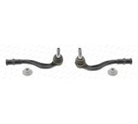 2x Extremos de barra de dirección MOOG Parte delantera I+D para AUDI A4 B9, A5,