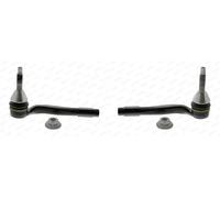 2x Extremos de barra de dirección MOOG Parte delantera I+D para MERCEDES-BENZ