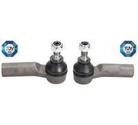 2x Extremos de barra de dirección OPTIMAL Exterior I+D para AUDI, SEAT, SKODA,