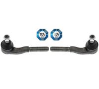 2x Extremos de barra de dirección OPTIMAL Exterior I+D para PEUGEOT 406