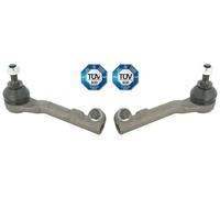2x Extremos de barra de dirección OPTIMAL Exterior I+D para RENAULT MEGANE I