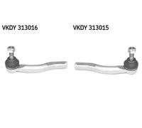 2x Extremos de barra de dirección SKF I+D para CITROËN, TOYOTA, PEUGEOT