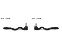 2x Extremos de barra de dirección SKF Parte delantera I+D para BMW 3 E46, E46,