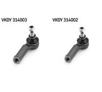 2x Extremos de barra de dirección SKF Parte delantera I+D para FORD COUGAR, II