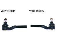 2x Extremos de barra de dirección SKF Parte delantera I+D para PEUGEOT 406
